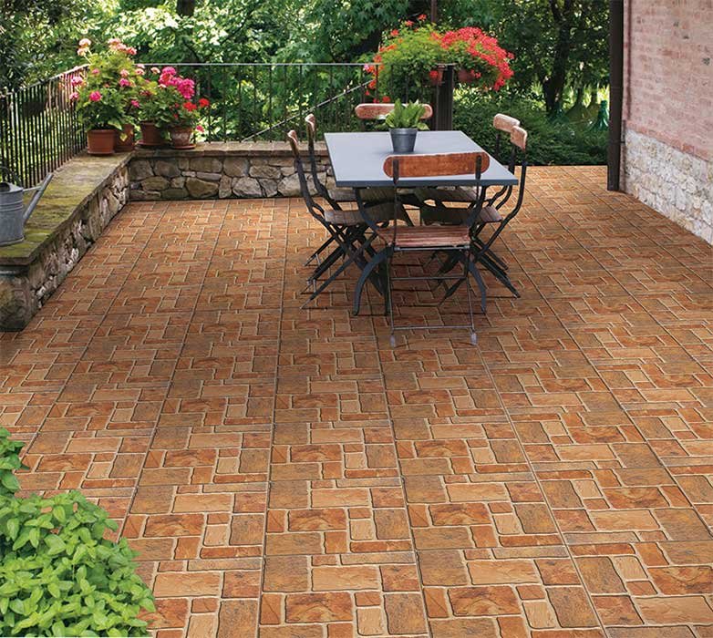 Neo Stone Copper Outdoor Tile